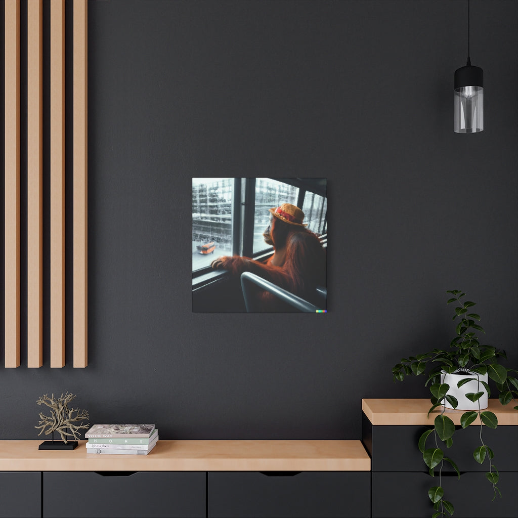 Bus - A City Constructed Classic Canvas