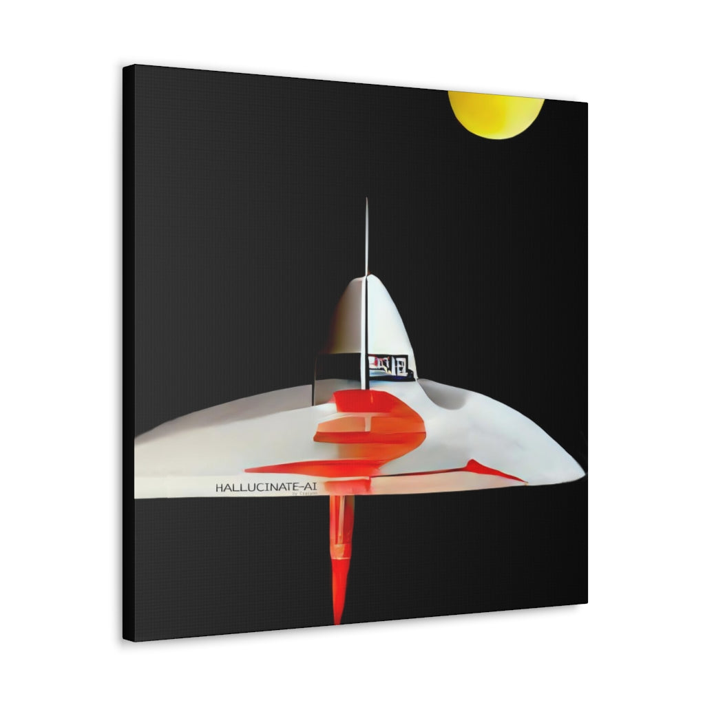 Saucer with Thruster Classic Canvas