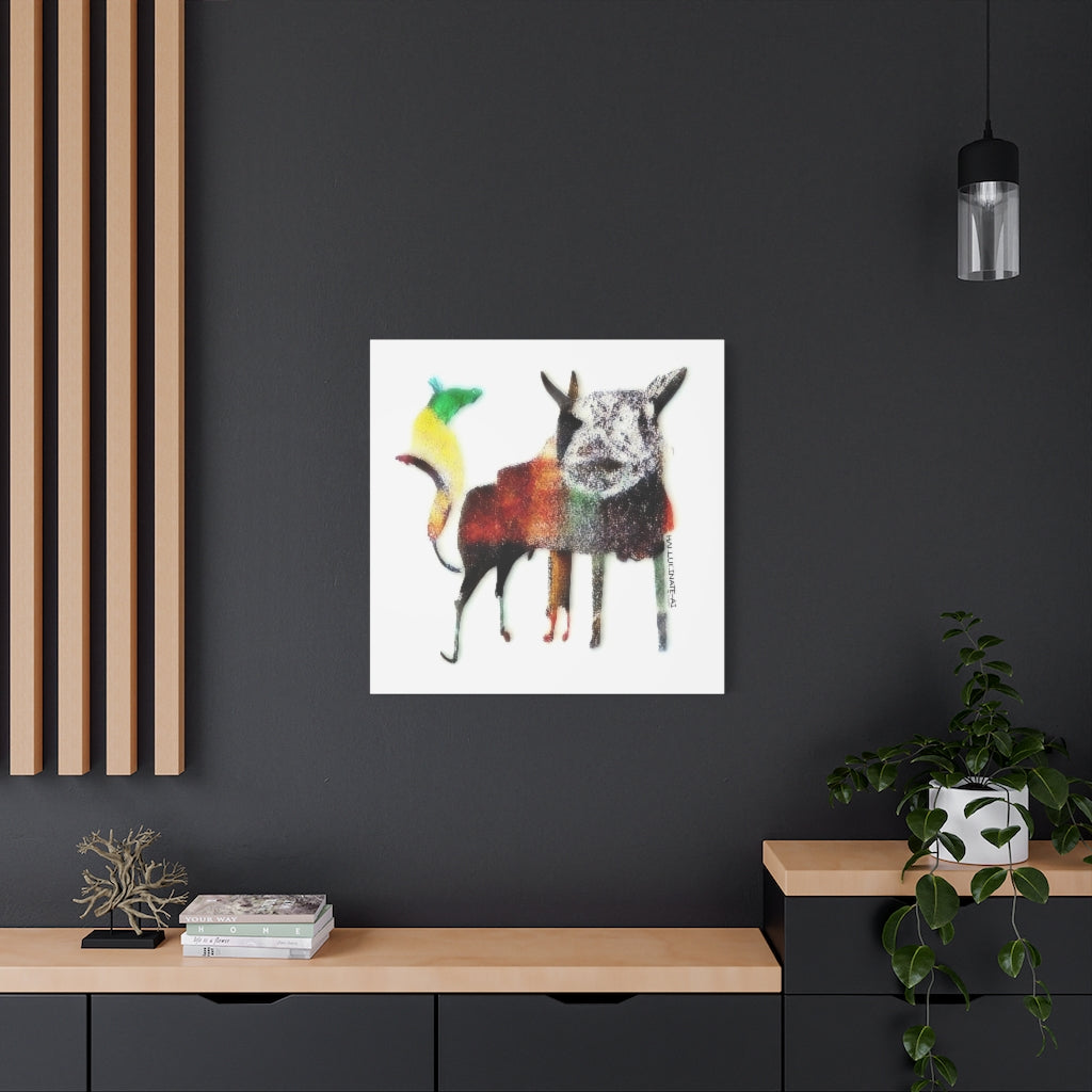 French Bulldog Cockatoo Classic Canvas