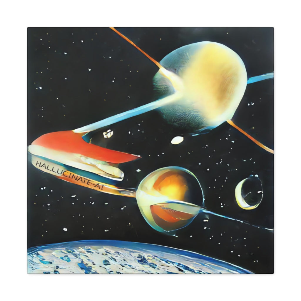 The Future is Interstellar Classic Canvas
