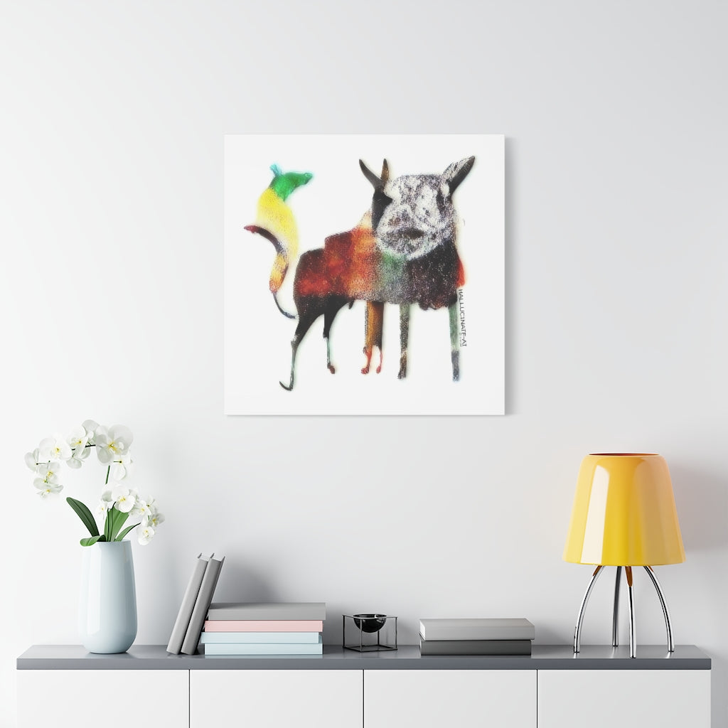 French Bulldog Cockatoo Classic Canvas