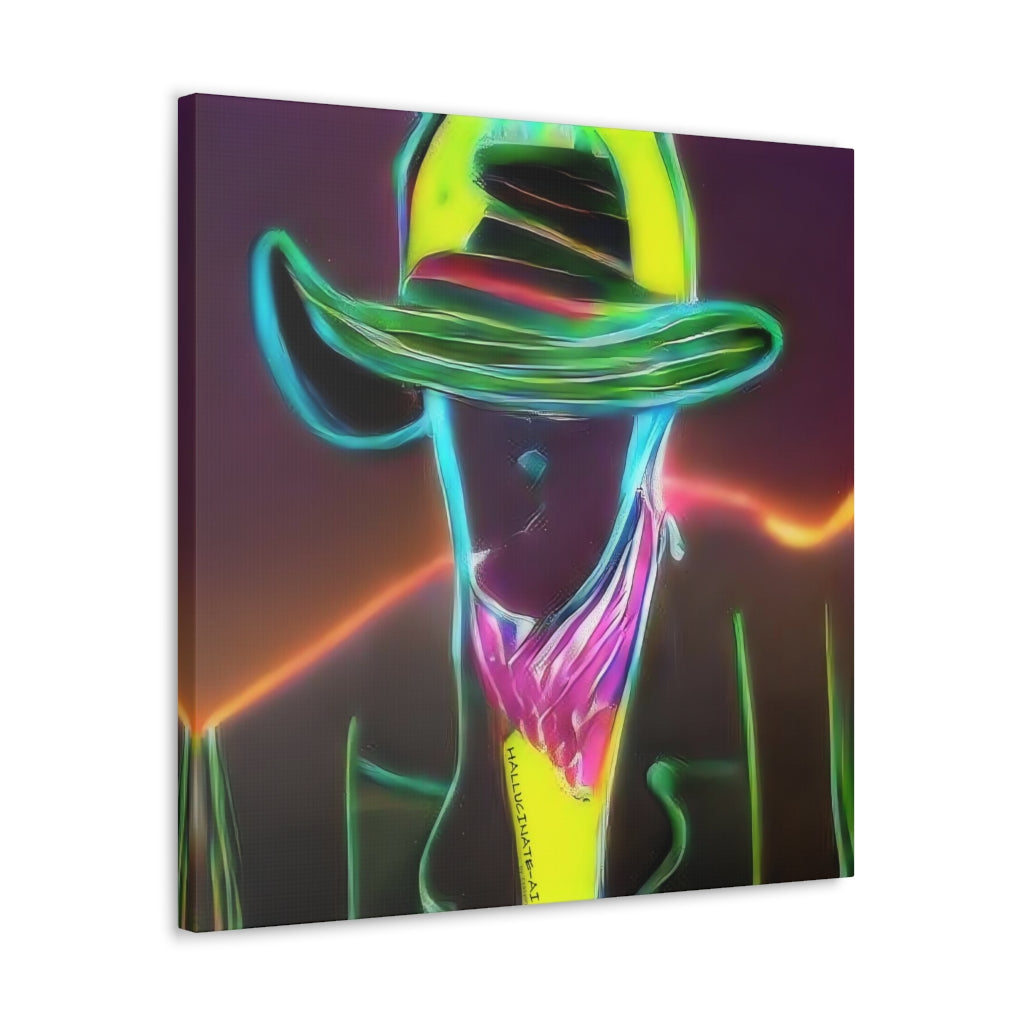 AI Cowboy 6 Classic Canvas