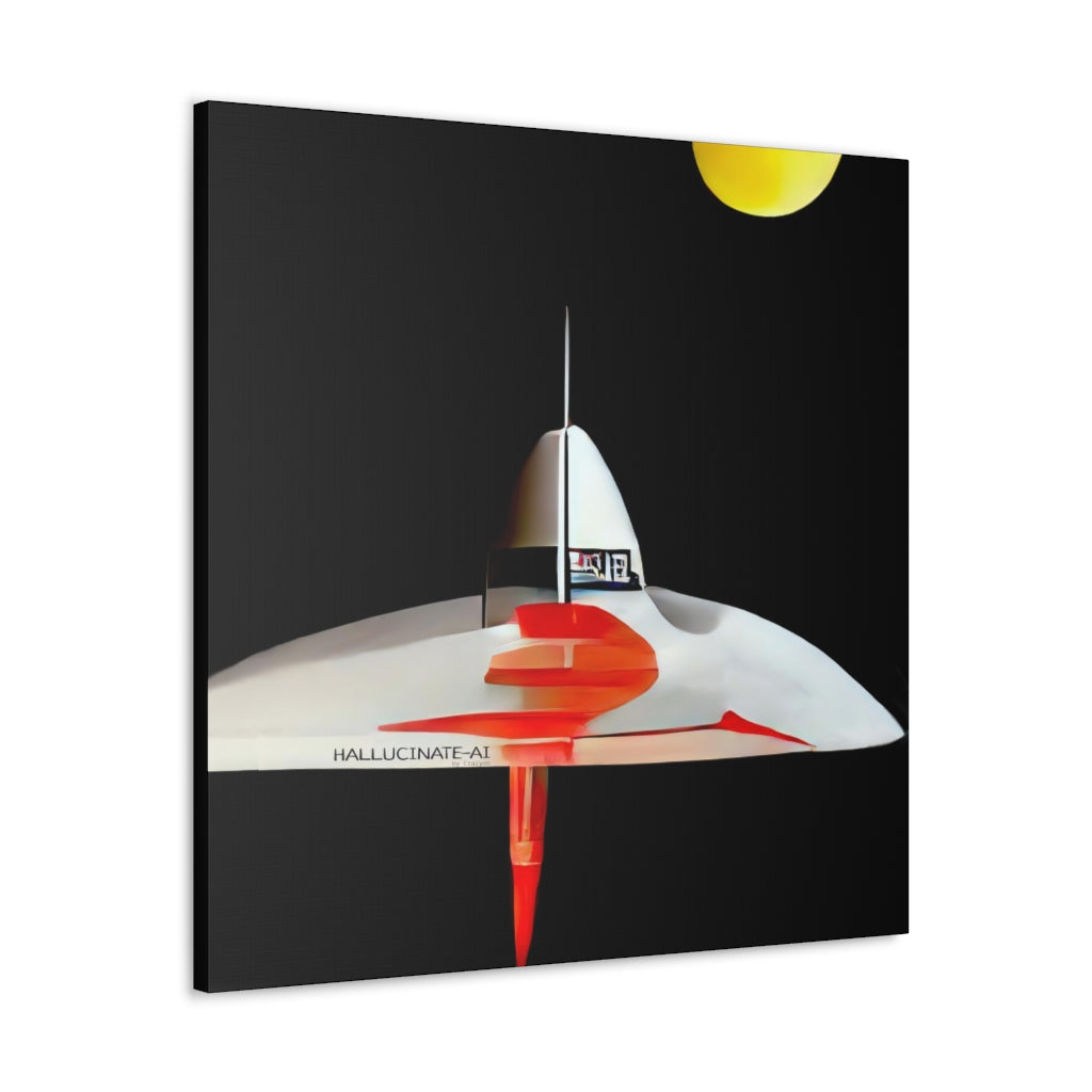Saucer with Thruster Classic Canvas