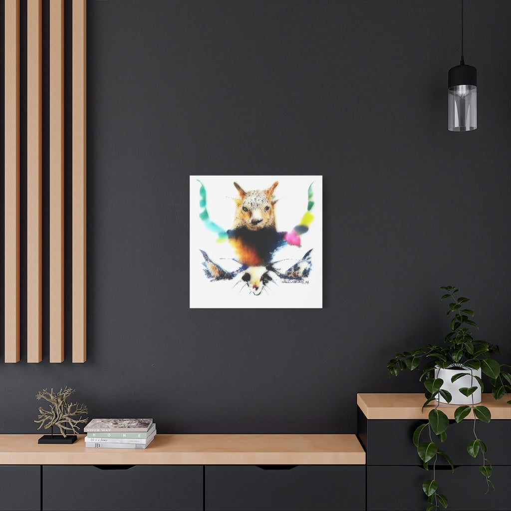 Cheetah Bat Classic Canvas