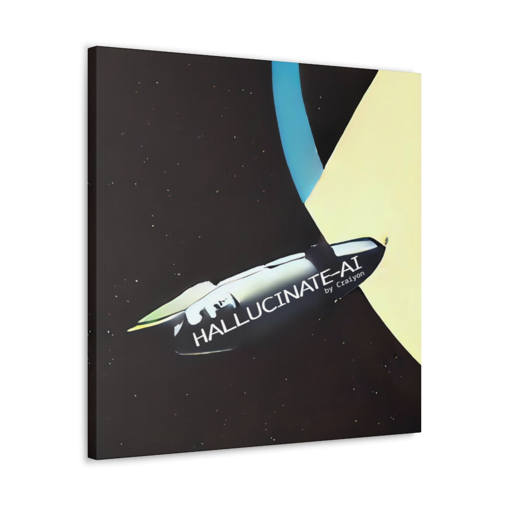 Shuttle Departs Classic Canvas