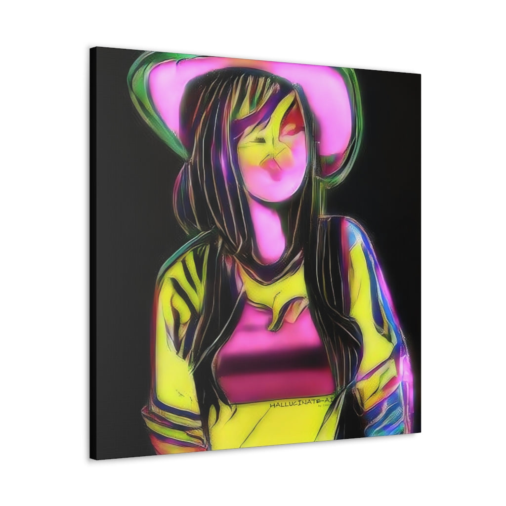 AI Cowgirl 5 Classic Canvas