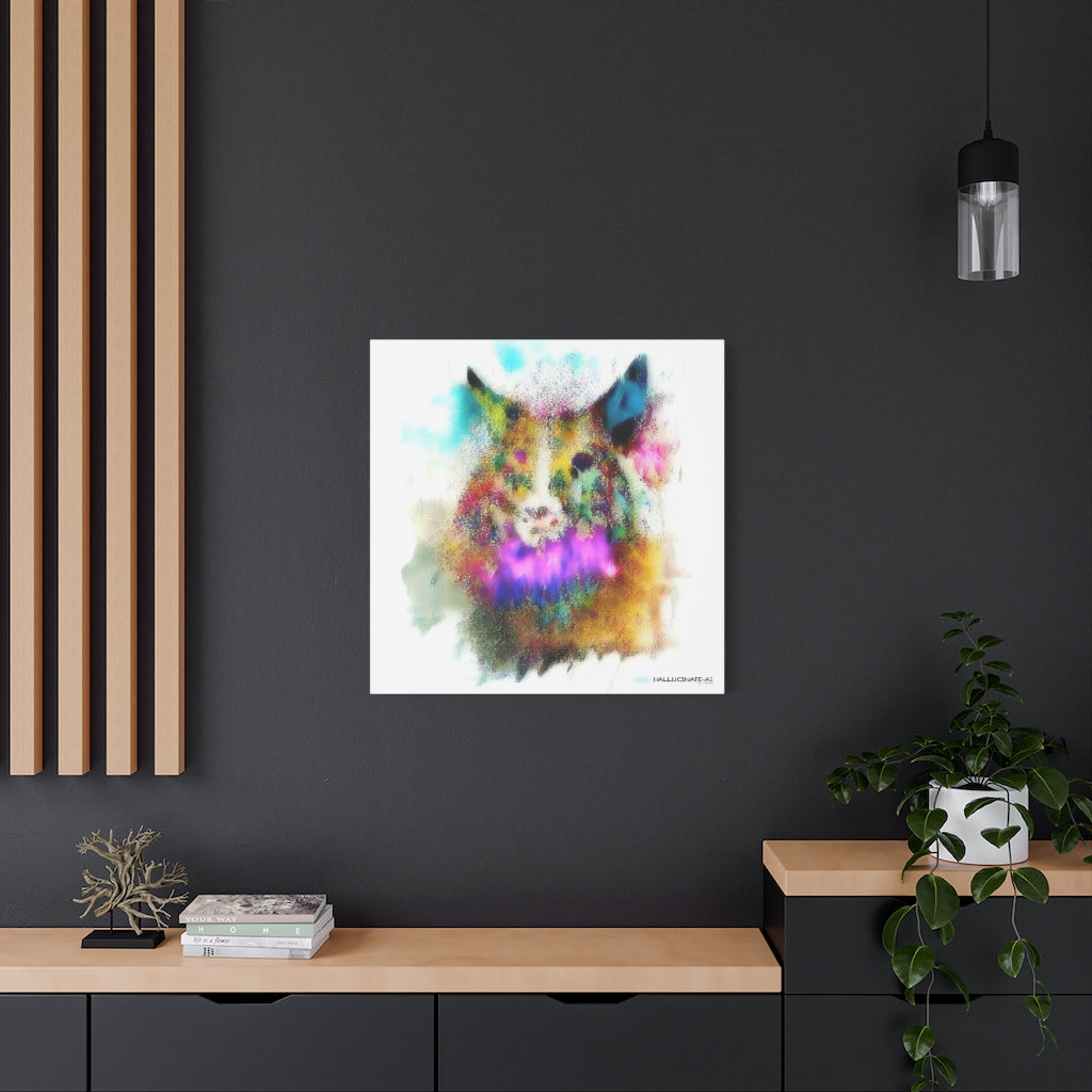 Gerbil Corgi Classic Canvas