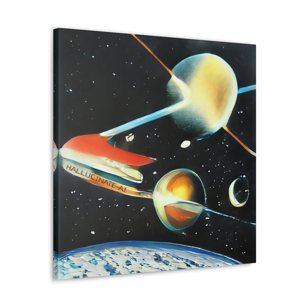 The Future is Interstellar Classic Canvas