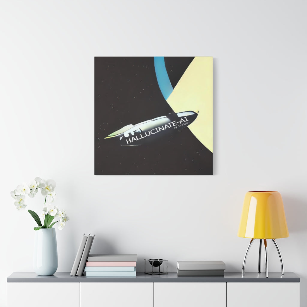 Shuttle Departs Classic Canvas