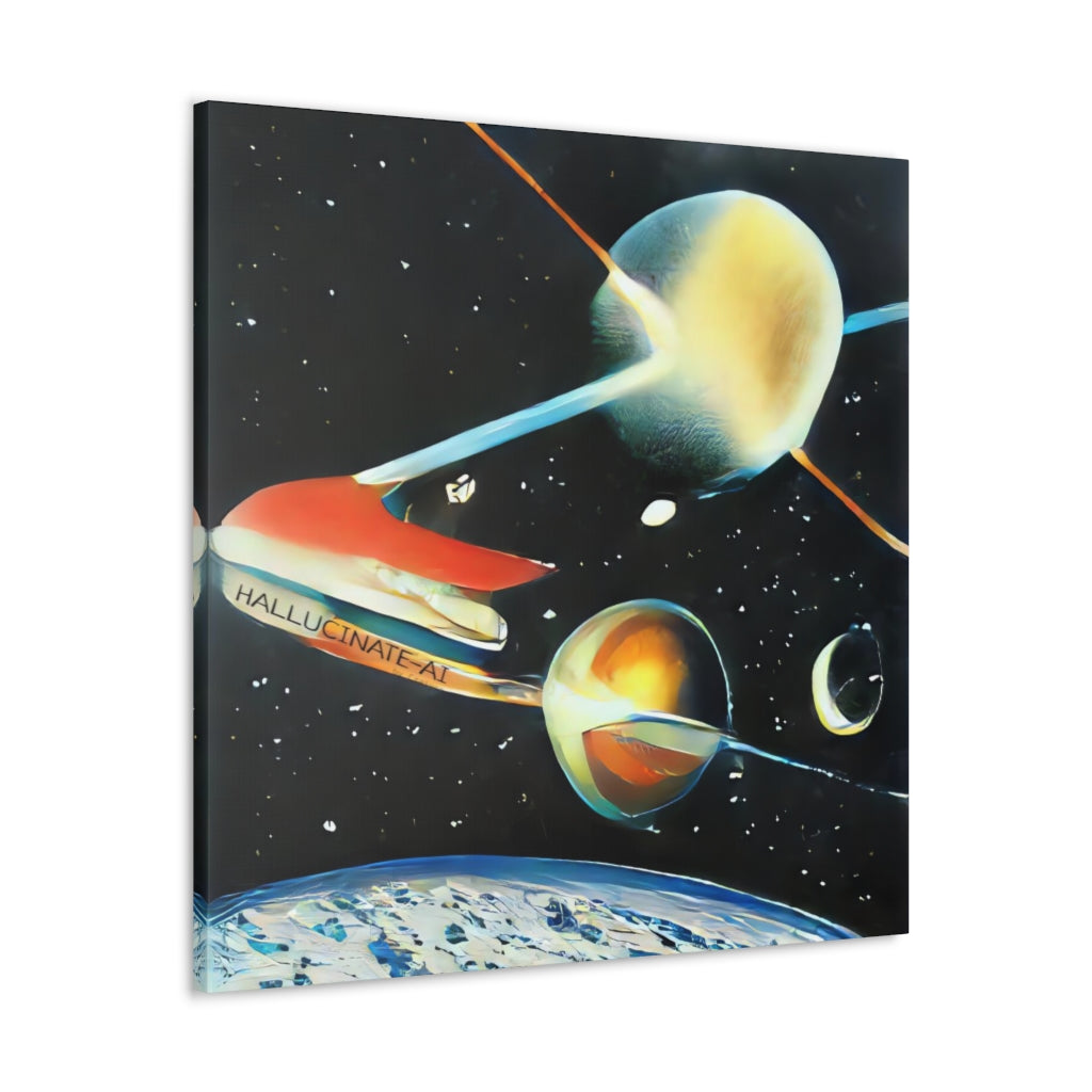 The Future is Interstellar Classic Canvas