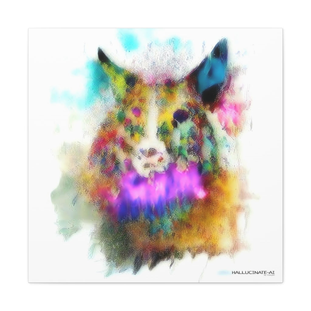 Gerbil Corgi Classic Canvas