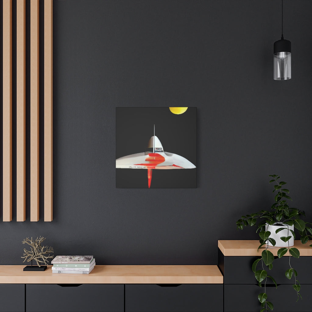 Saucer with Thruster Classic Canvas