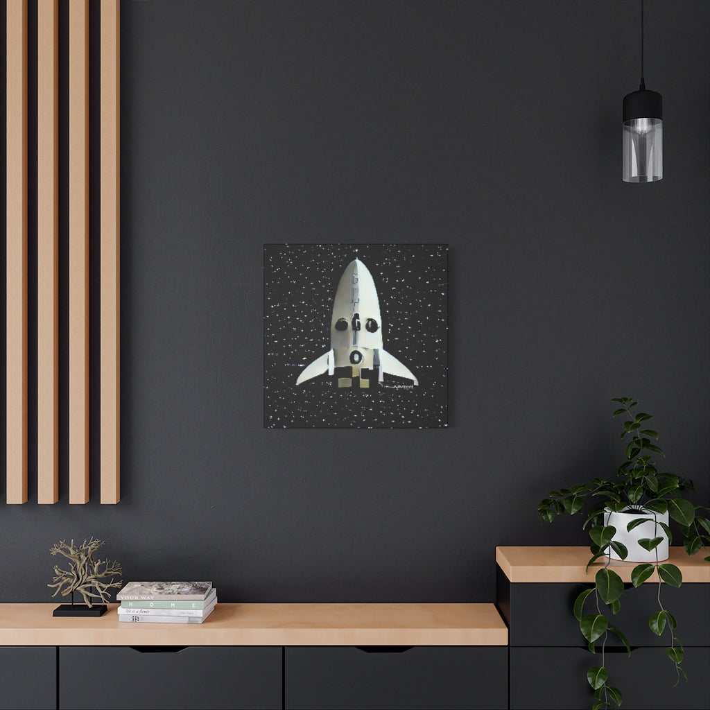 Shuttle Adrift Classic Canvas