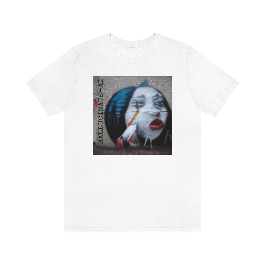 Mascara Street Art 1 Unisex Jersey Short Sleeve Tee