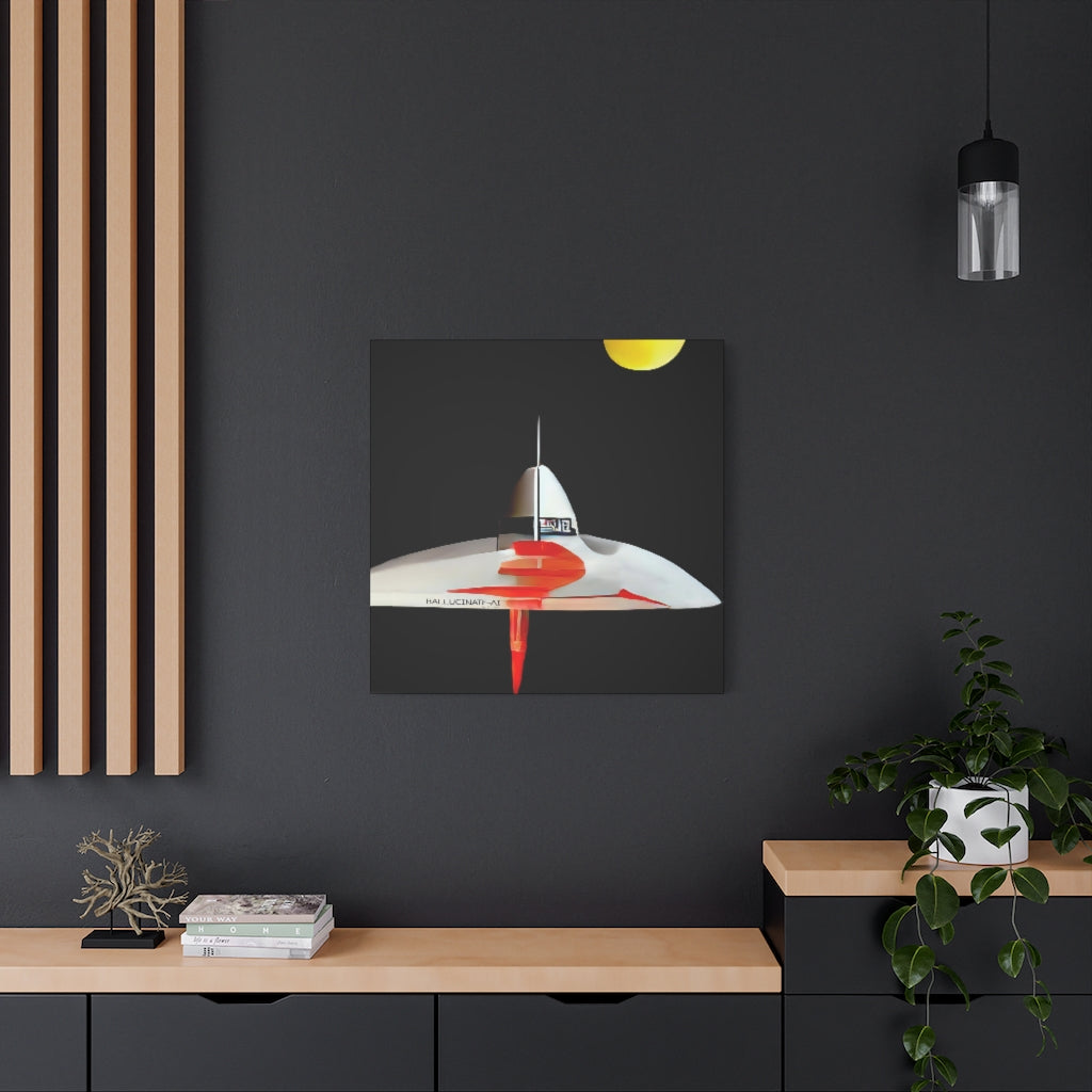 Saucer with Thruster Classic Canvas