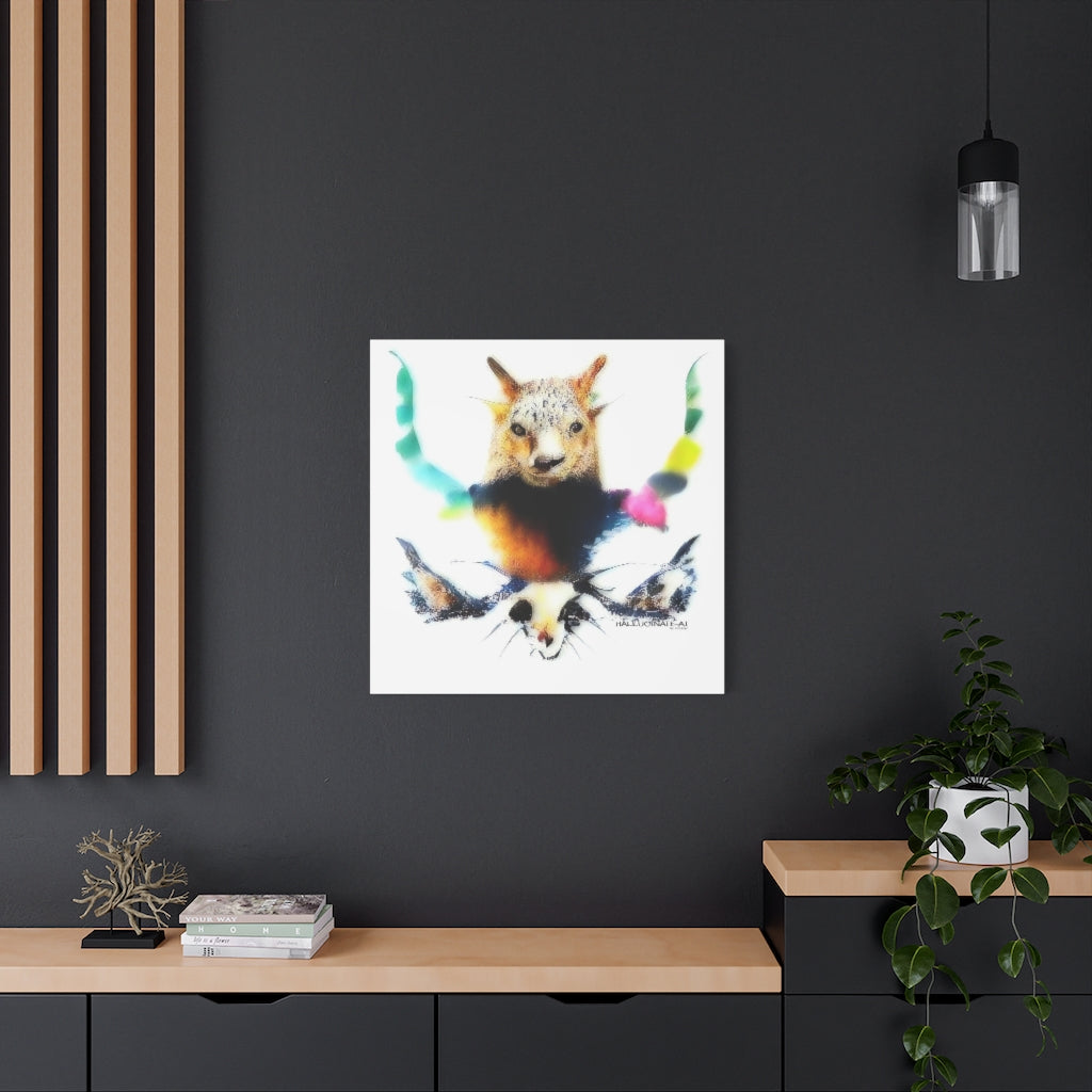Cheetah Bat Classic Canvas