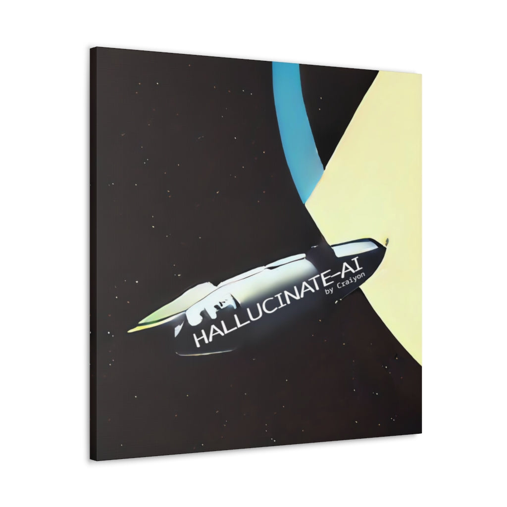 Shuttle Departs Classic Canvas