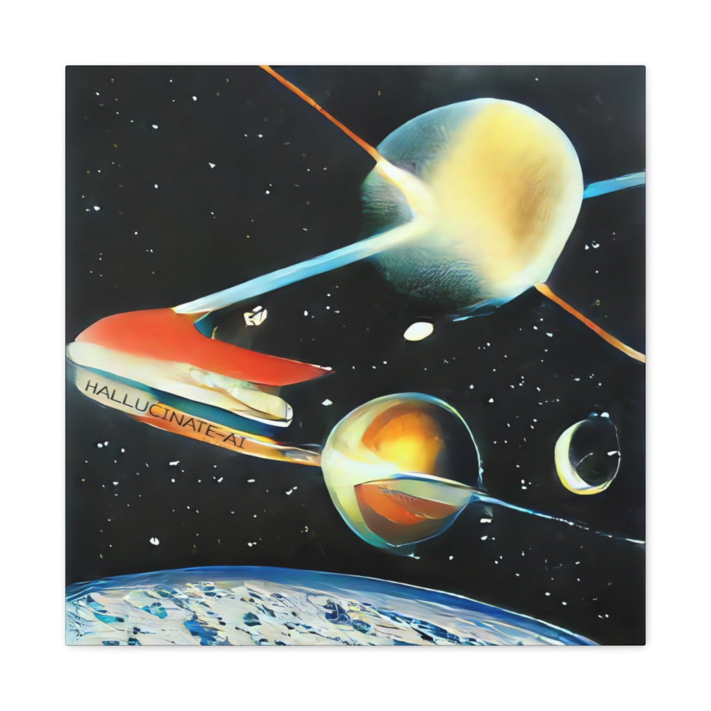 The Future is Interstellar Classic Canvas