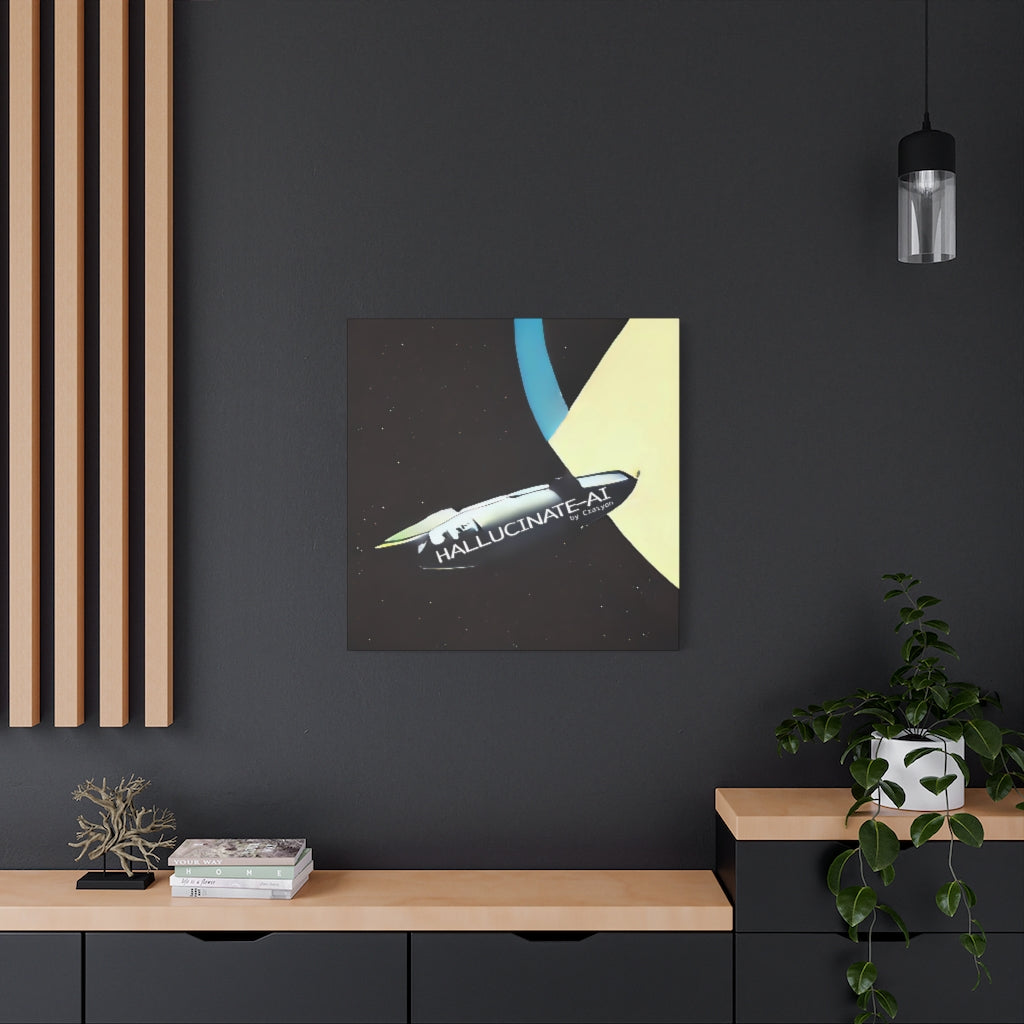Shuttle Departs Classic Canvas