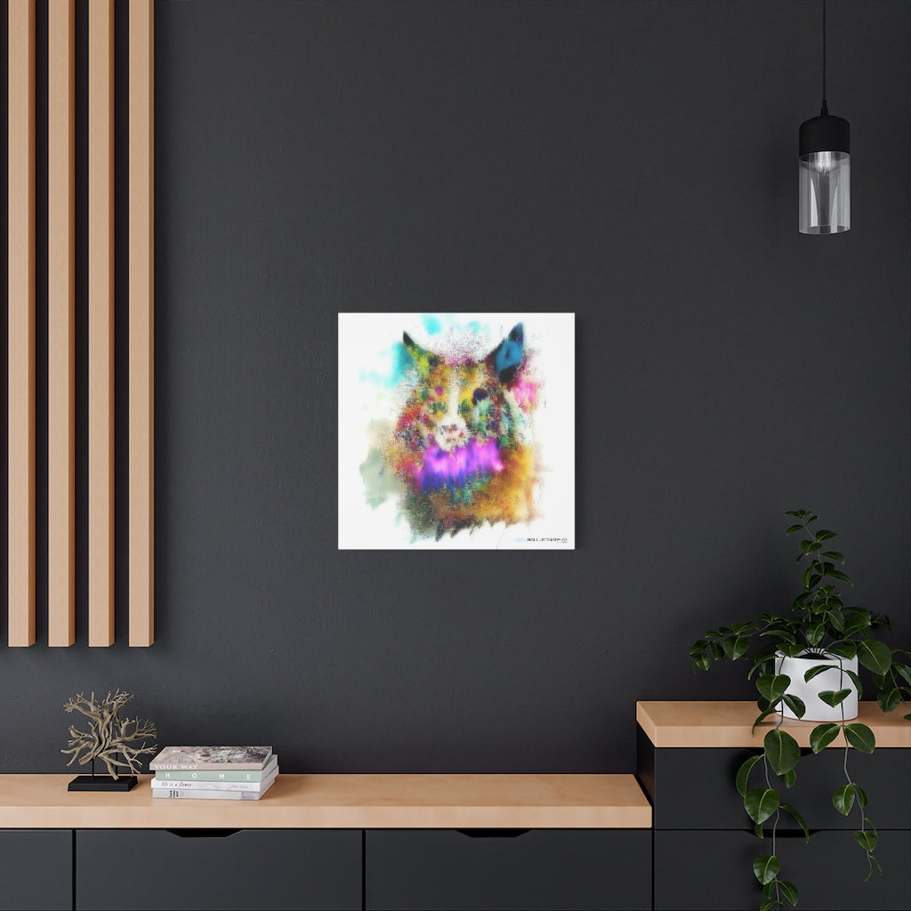 Gerbil Corgi Classic Canvas