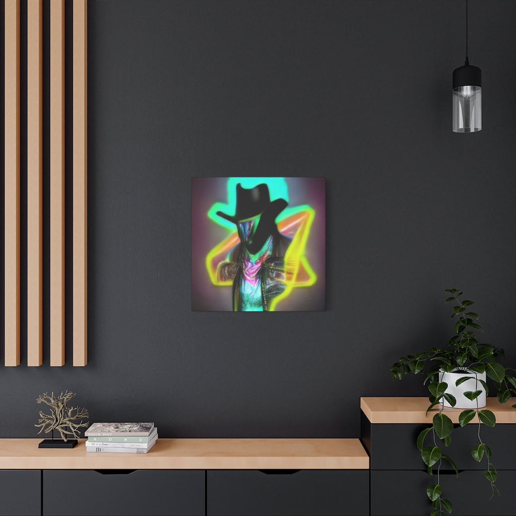 AI Cowboy 9 Classic Canvas