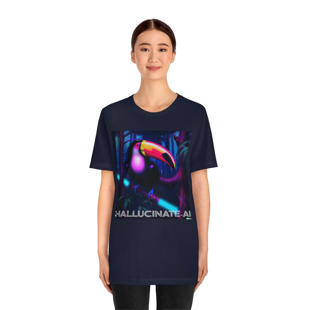 AI Electro Toucan Unisex Jersey Short Sleeve Tee