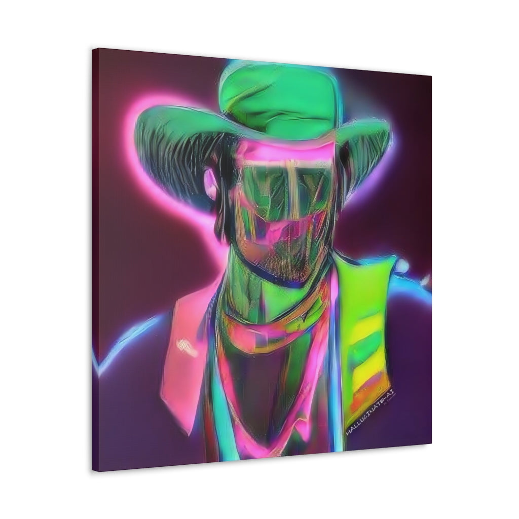 AI Cowboy 4 Classic Canvas