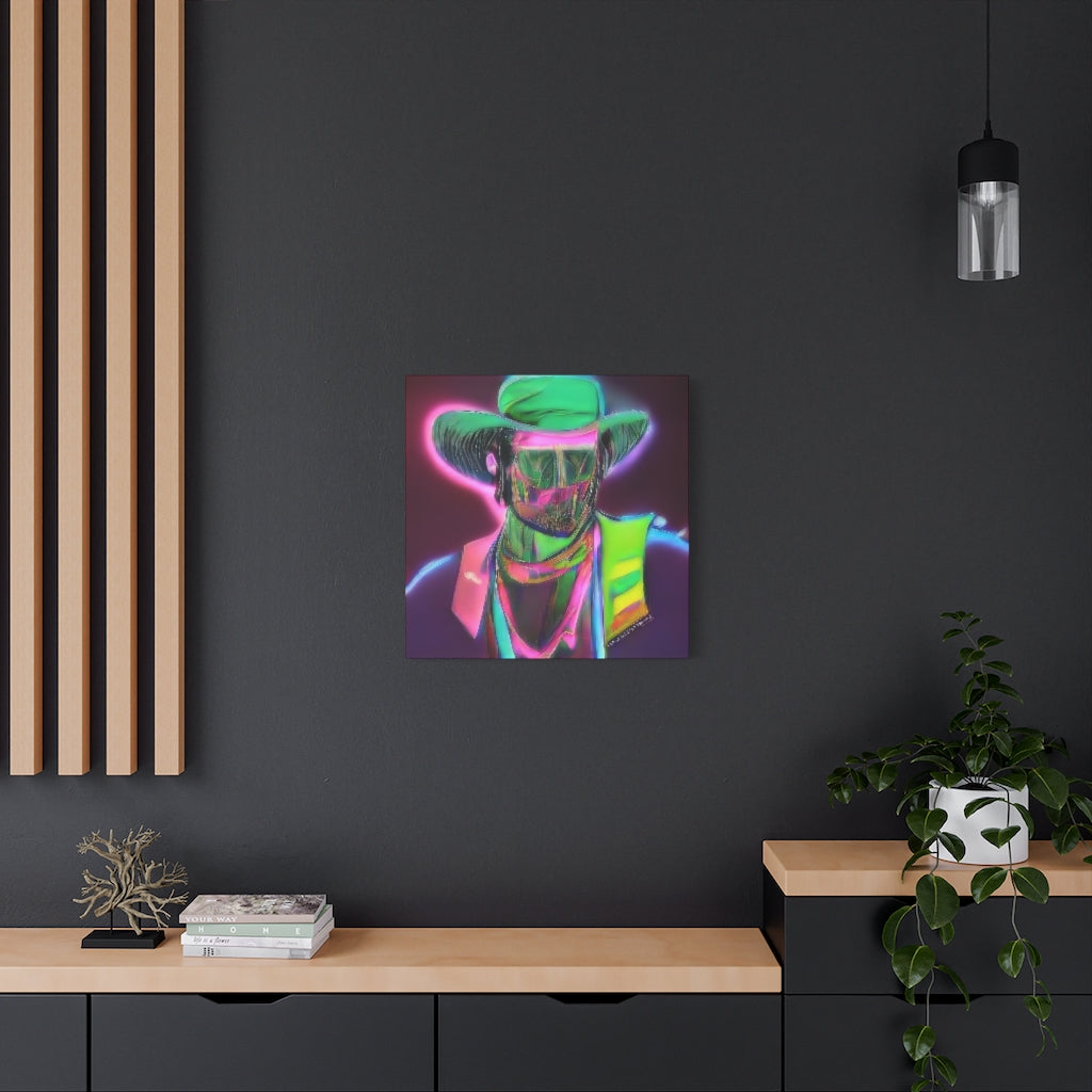 AI Cowboy 4 Classic Canvas