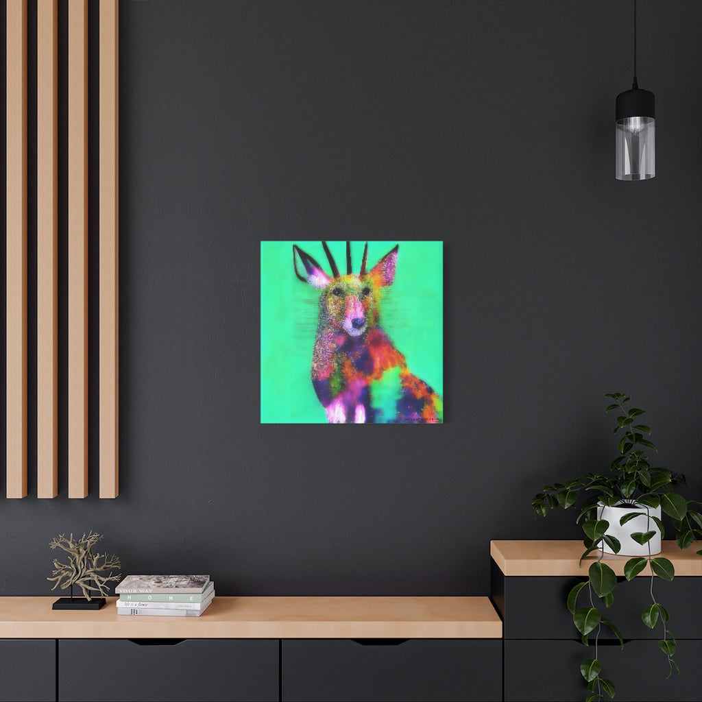 Antelope Wolf in Spring Classic Canvas