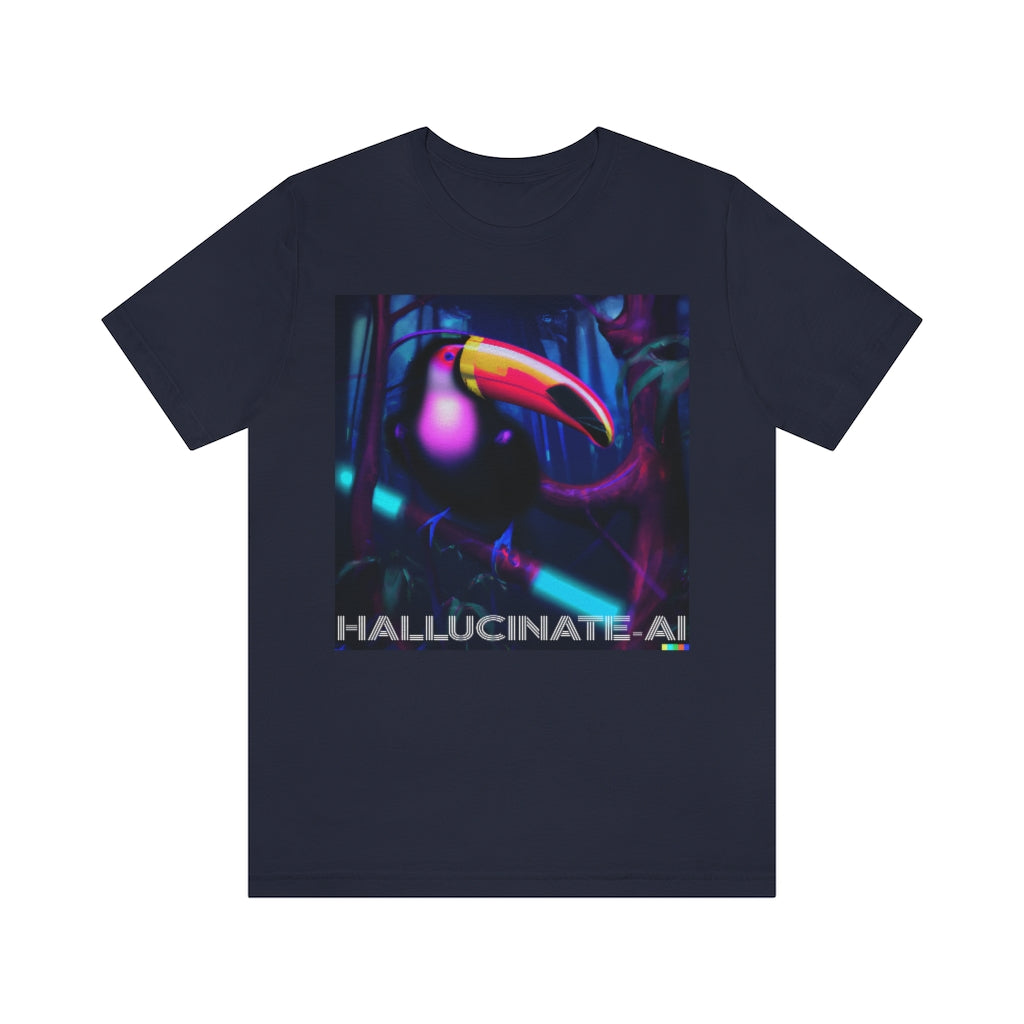 AI Electro Toucan Unisex Jersey Short Sleeve Tee