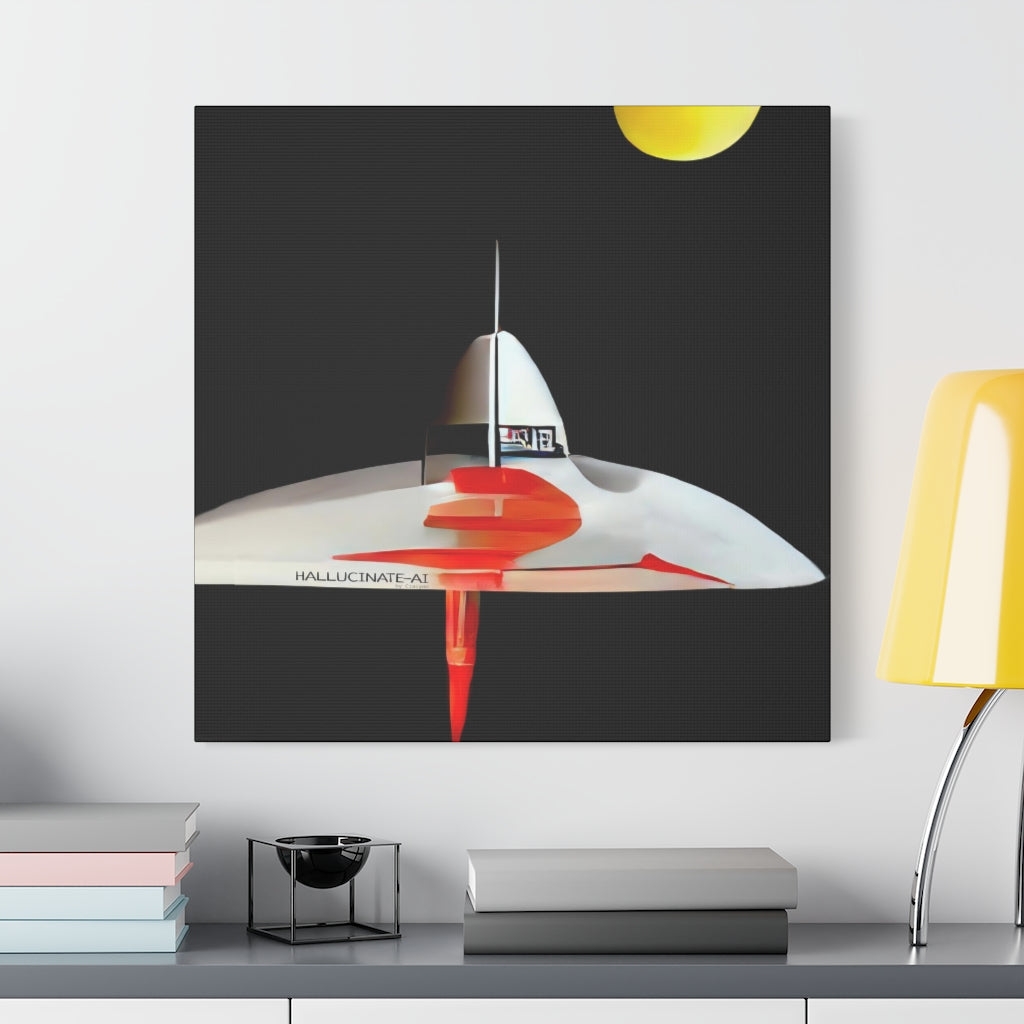 Saucer with Thruster Classic Canvas