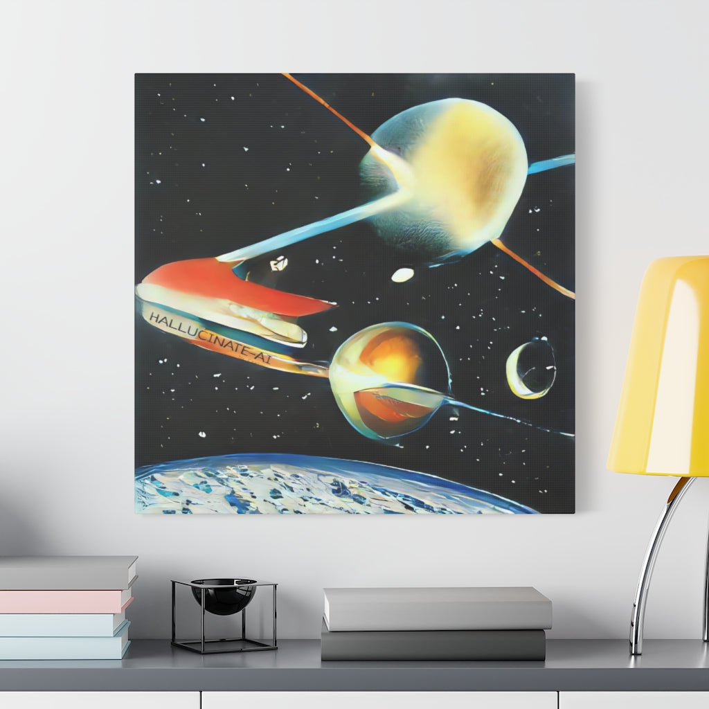 The Future is Interstellar Classic Canvas