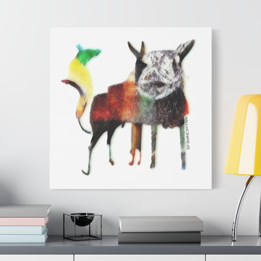 French Bulldog Cockatoo Classic Canvas