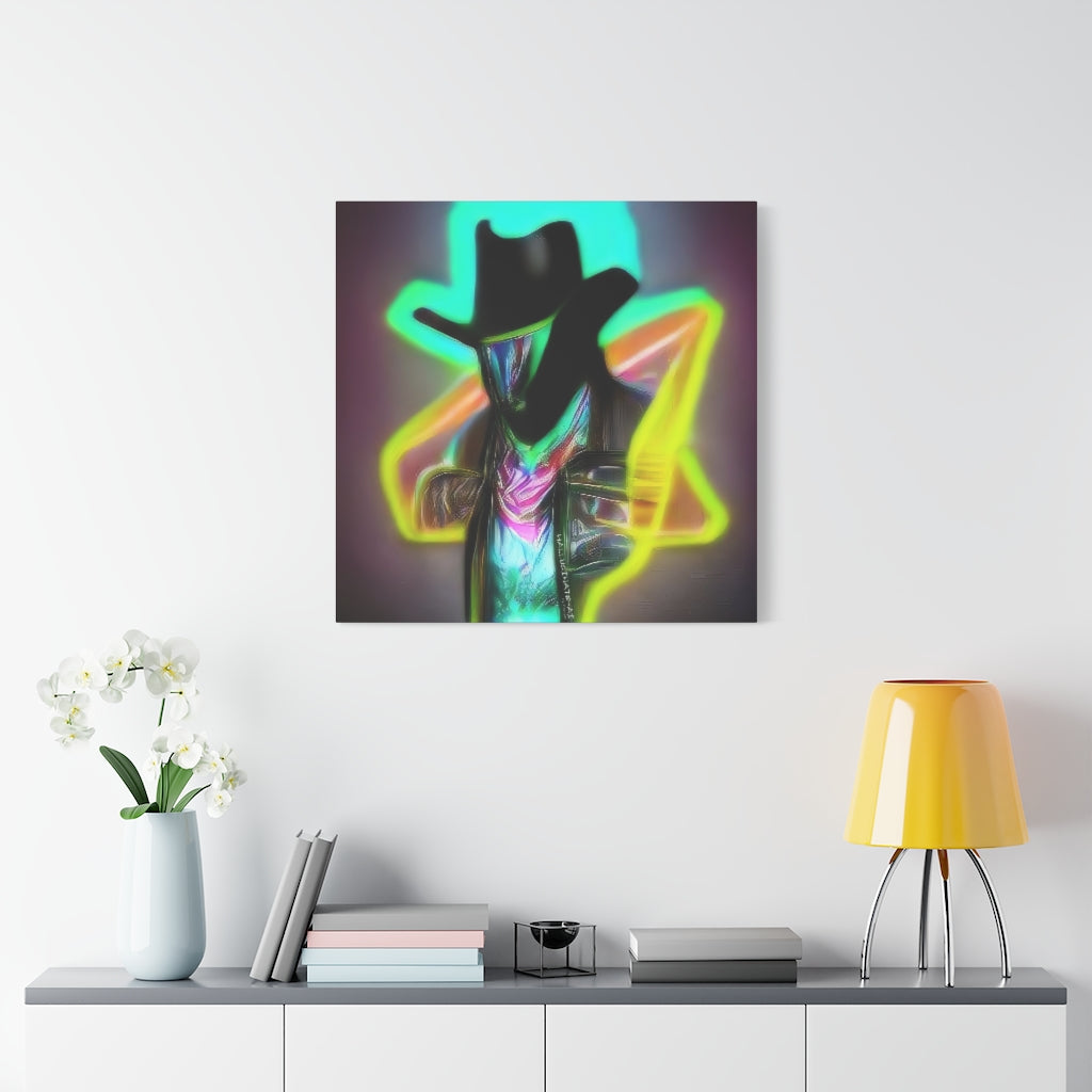 AI Cowboy 9 Classic Canvas