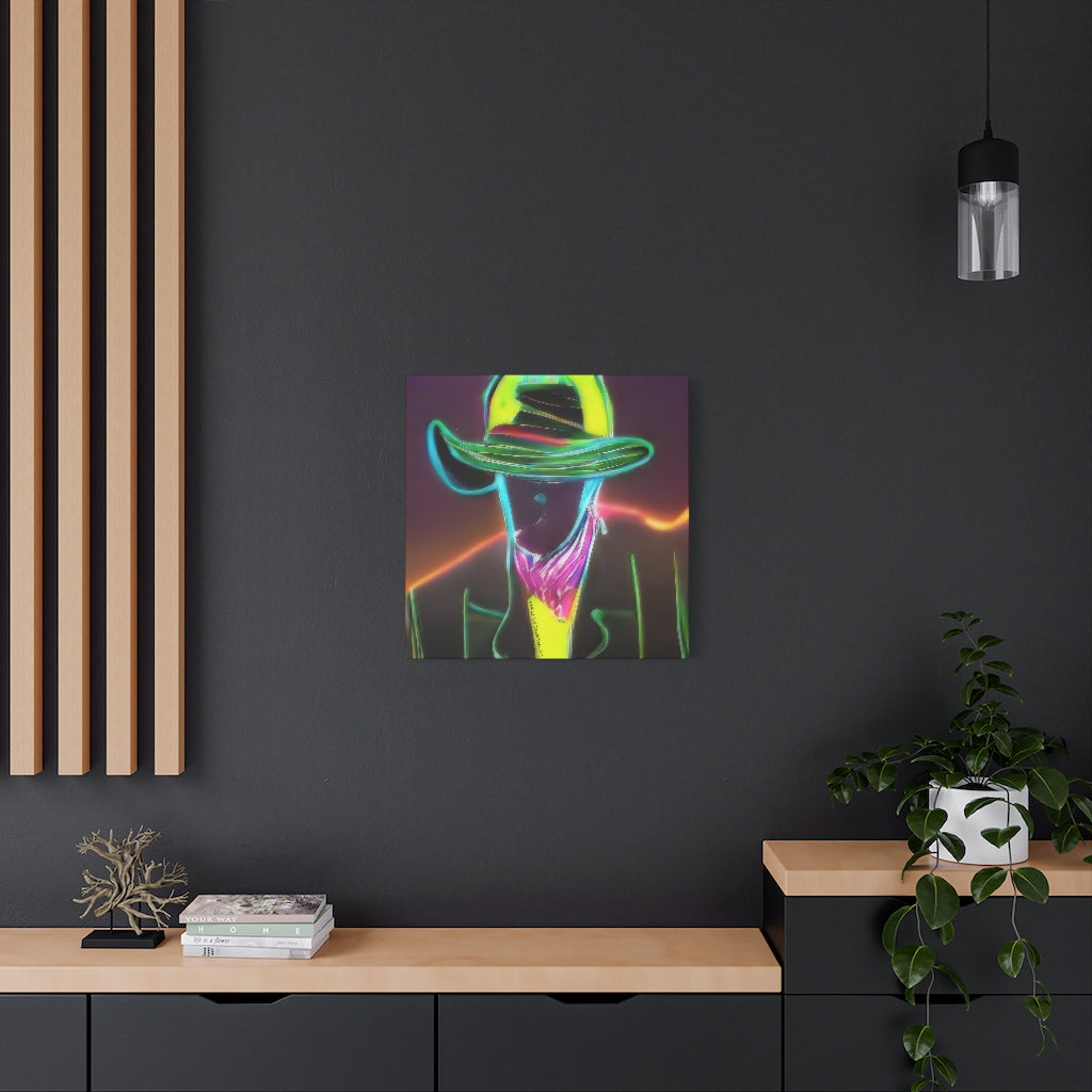 AI Cowboy 6 Classic Canvas