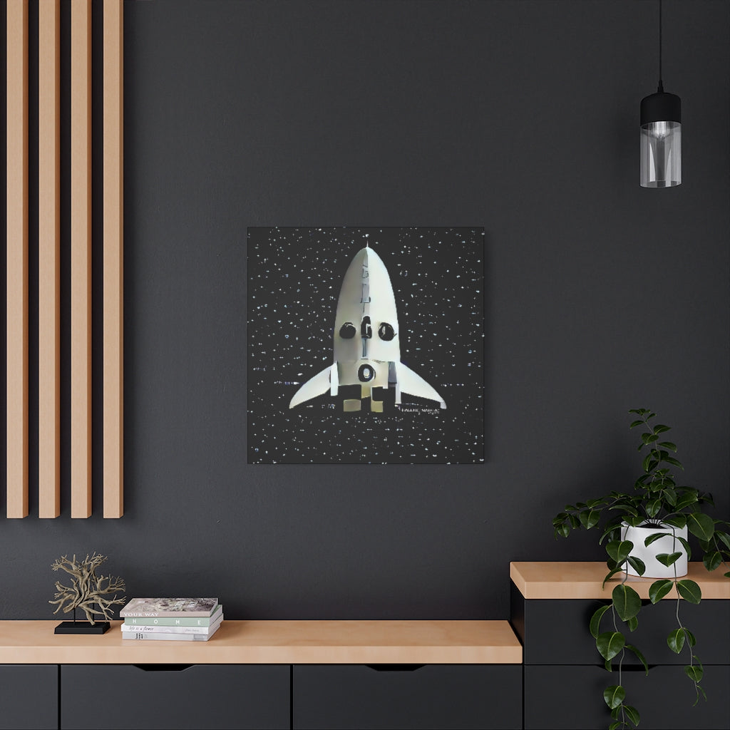 Shuttle Adrift Classic Canvas