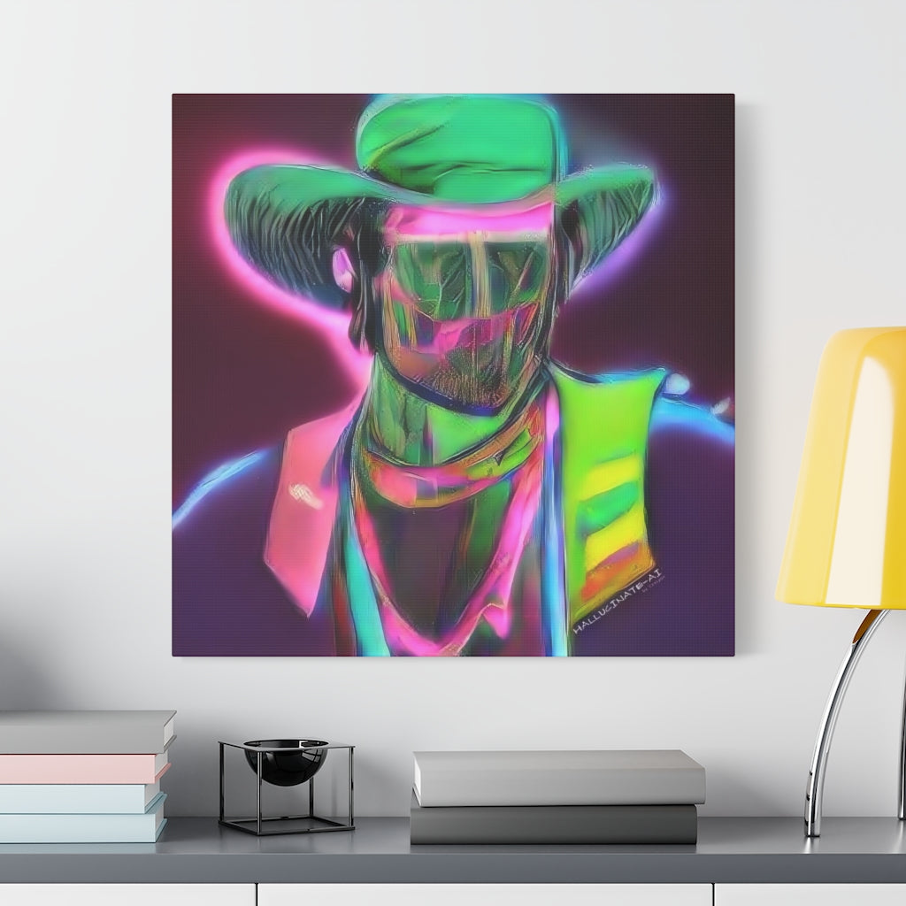 AI Cowboy 4 Classic Canvas