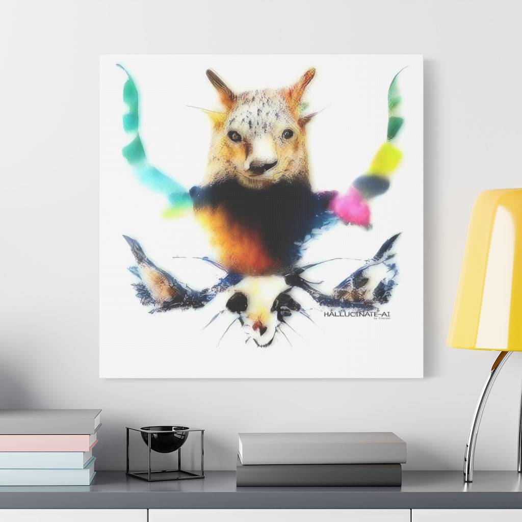 Cheetah Bat Classic Canvas