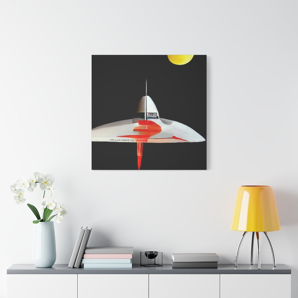 Saucer with Thruster Classic Canvas