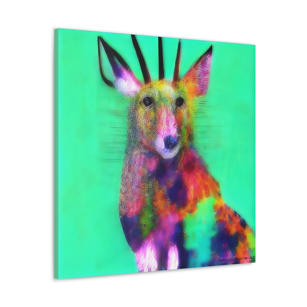 Antelope Wolf in Spring Classic Canvas