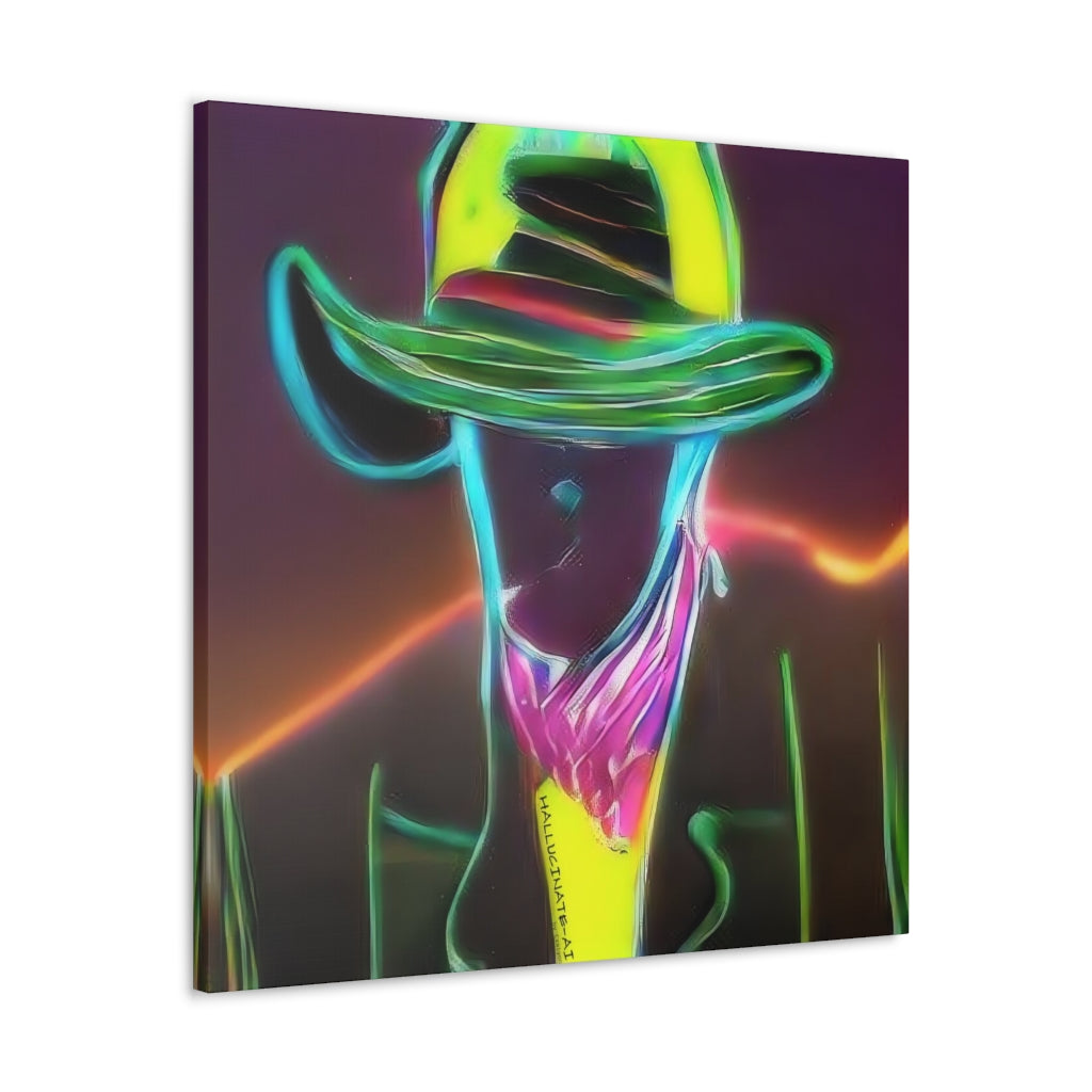 AI Cowboy 6 Classic Canvas