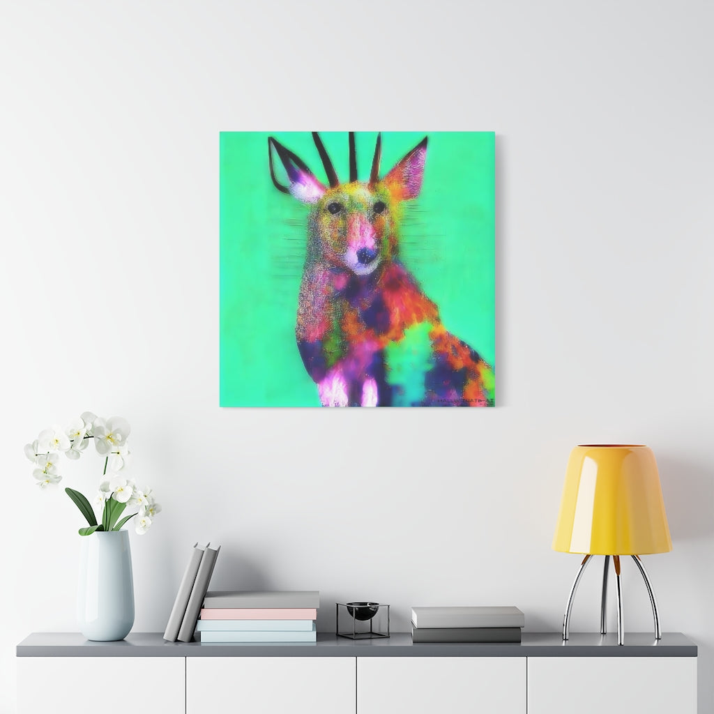 Antelope Wolf in Spring Classic Canvas