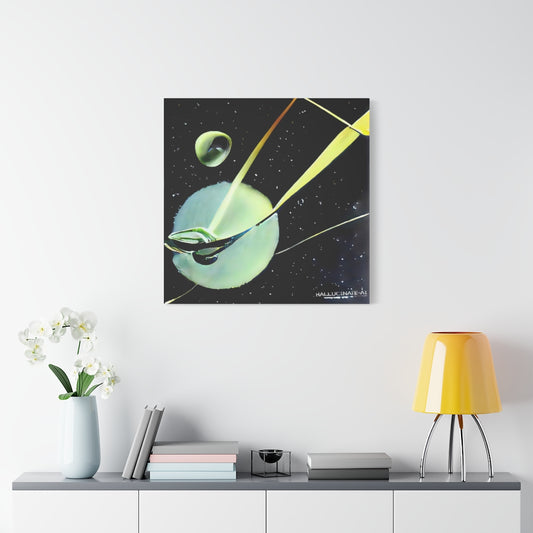 Trek with the Moon Classic Canvas