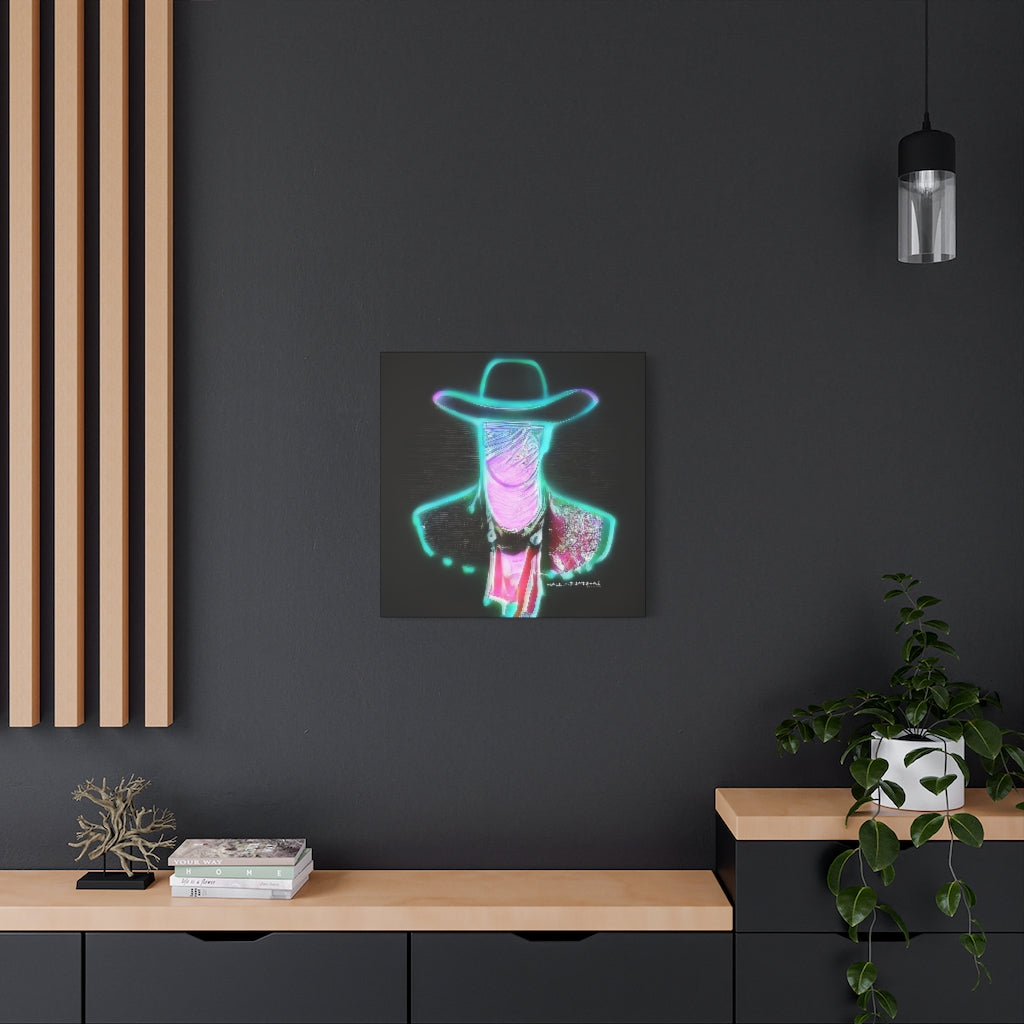 AI Cowboy 1 Classic Canvas