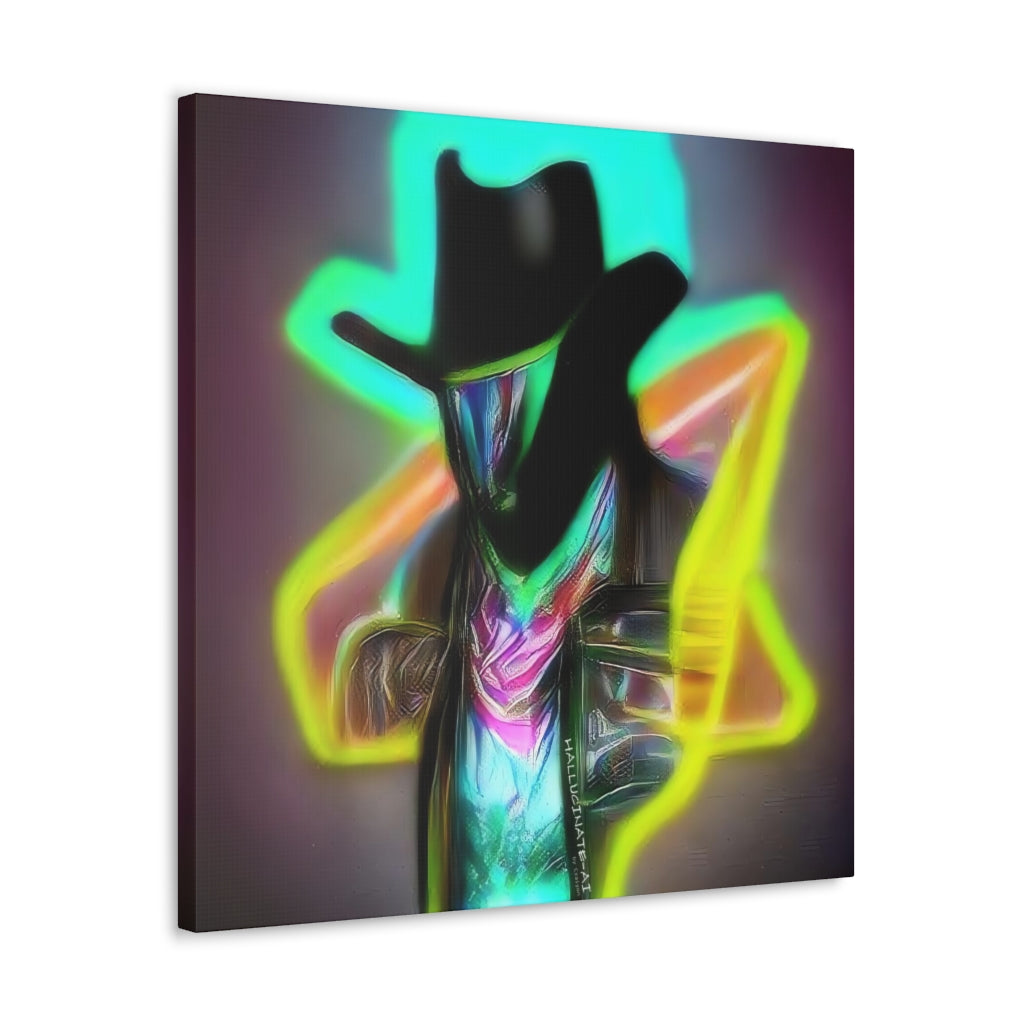 AI Cowboy 9 Classic Canvas