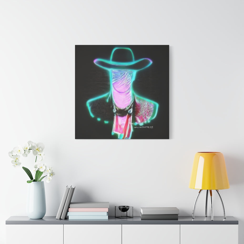 AI Cowboy 1 Classic Canvas