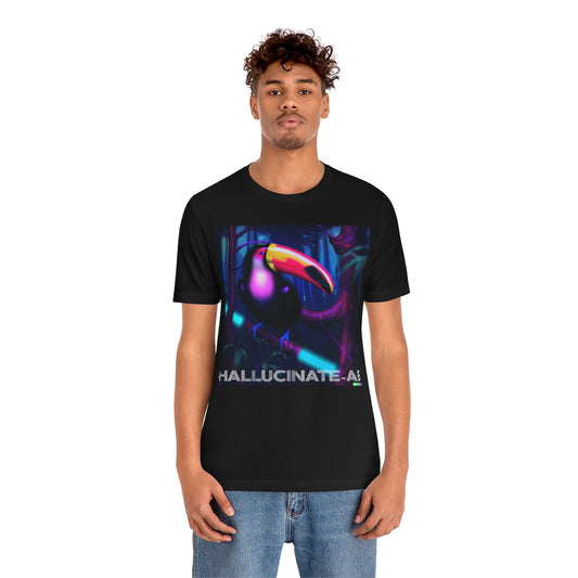 AI Electro Toucan Unisex Jersey Short Sleeve Tee