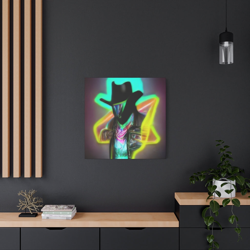 AI Cowboy 9 Classic Canvas