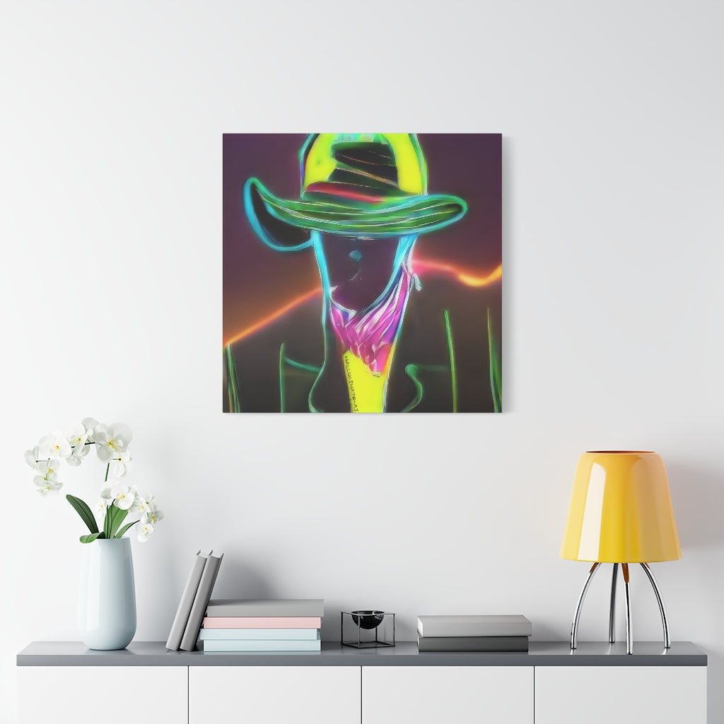 AI Cowboy 6 Classic Canvas