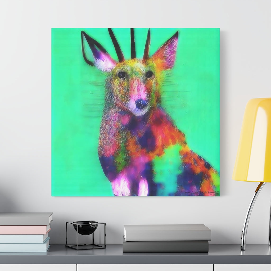 Antelope Wolf in Spring Classic Canvas